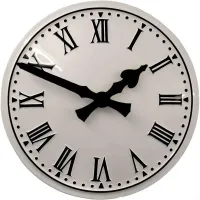 Hebden Bridge Outdoor Clock Service white dial